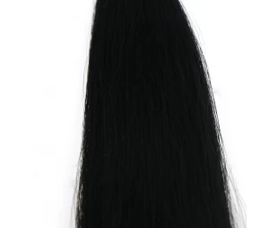 dropshipping wholesale price 1# black virgin brazilian remy human hair nano link ring hair extension