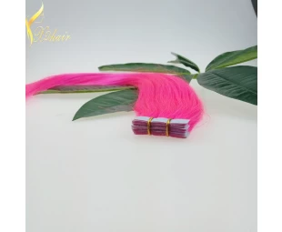 dubai virgin remy human hair adhesive tape hair extensions