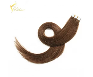 factory cheap 100% human hair extension tape hair, China vendors wholesale tape hair extension