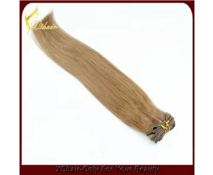 factory large stock hot selling brazilian human hair extension silk straight hair