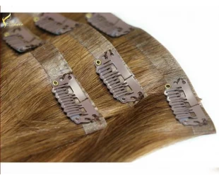 full head clip in hair extensions free sample hair salon skin weft seamless hair extensions