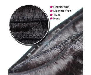 good quality wholesale brazilian virgin hair double weft natural wavy human hair weaves bundles for women