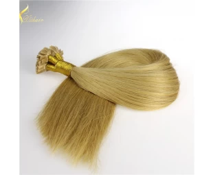 grade 8a double drawn free shedding no tangle straight flat tip hair extension malaysian virgin remy hair bundles