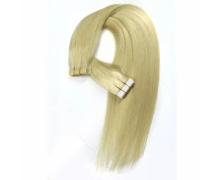 high grade hair all human virgin brazilian indian remy human PU tape hair extension