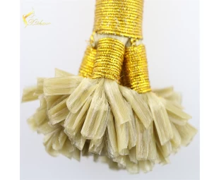 hot selling human hair products top quality stick tip/nail tip hair extension darling hair