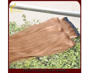黒人女性のための毛延長での熱い販売で最も人気のあるブラジルのバージン人毛クリップ