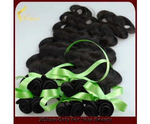 hot selling top quality cheap remy body wave virgin brazilian hair extension