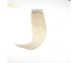 long silk straight #60 Wholesale double drawn high quality brazilian straight tape in human hair extensions