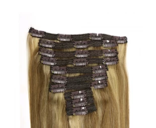 natural body wave virgin indian hair indian virgin clip in hair extensions