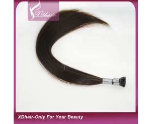 tangle and shedding free unprocessed wholesale virgin brazilian i tip hair extensions distributors