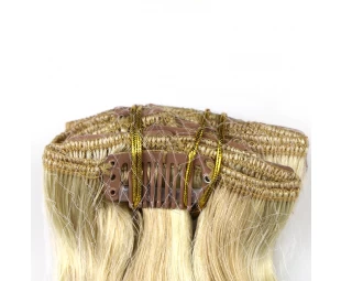 top quality style full head remy clip in hair extension