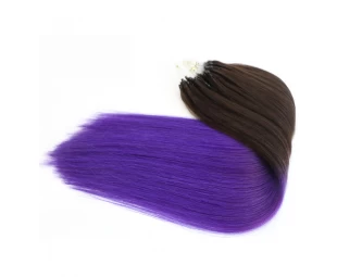wholesale 8a cut from one donor 100 virgin brazilian remy human hair seamless micro loop ring hair extension