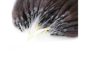 wholesale factory price 8a full cuticle 100% virgin brazilian remy human hair seamless micro loop ring hair extension
