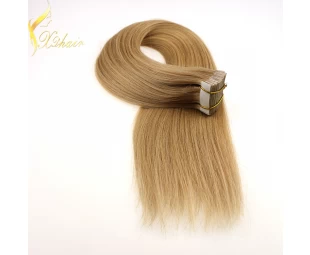 wholesale top quality grade 7A unprocessed 8 - 30 inch remy tape hair extensions