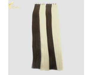 wholesale top quality grade 7A unprocessed hair tape extensions double