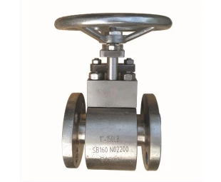 1'' 150LB ASNE SB160 N02200 handle wheel gate valve
