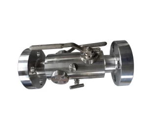1'' 2500LB ASTM A 182 F316 RTJ connection level operated ball valve