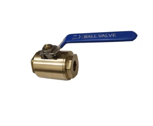 1'' 800LB  ASTM B148 UNS C95800 PTFE seat  NPT full port floating level operated ball valve