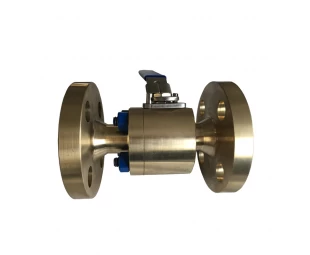 3/4'' 300LB ASTM B148 UNS C95800 aluminum bronze nickel RPTFE seat FF reduced port floating level operated ball valve
