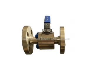 300LB 3/4'' ASTM B148 UNS C95800 RPTFE seat FF reduced port floating level operated ball valve