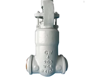 4'' 900LB WC6 High temperature high pressure seal BW hand wheel operate gate valve