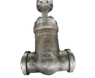 8 '' 900LB A217 WC6 alta pressão alta temperatura BW end gate valve