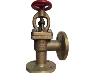 DN32 PN25 bronze handle wheel angle type SDNR globe valve