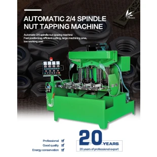 M2 M4 Micro Nut Threading Machine Nut Tapping Machine with Hopper