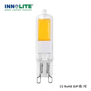 Pleines ampoules en verre G9 LED 4W aucun scintillement non Dimmable