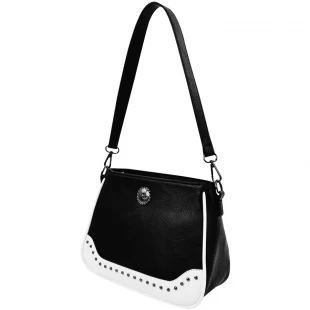 Black simple fashion handbag wholesaler