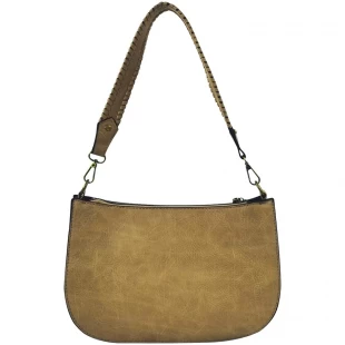 Fashionable brown handbag wholesale factory