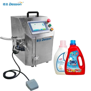 Máquina llenadora de detergente de escritorio semiautomática de bajo precio