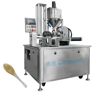 Machine de remplissage de cuillère de miel intelligente - Production propre, conformément aux normes GMP