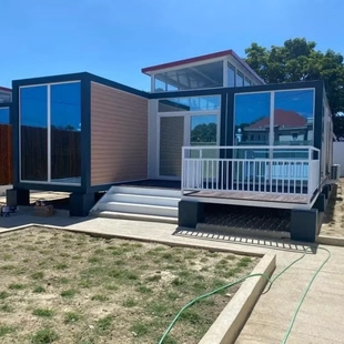 Erweiterbare Containerhäuser, Flachcontainer im Angebot