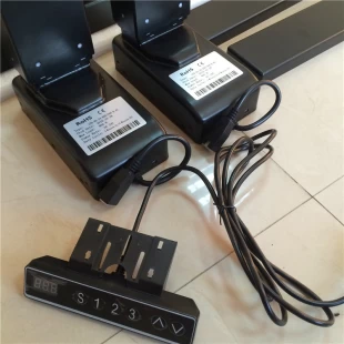 2 Motors Electric Adjustable Desk Sit to Standing Up Office Desk