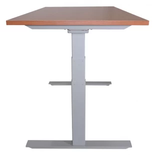 Adjustable Height Standing Desk with Electric Push Button Black Base, 24‘’-50‘’Height Range