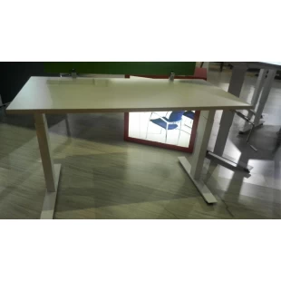 Frame for hand height adjustable furniture office desk