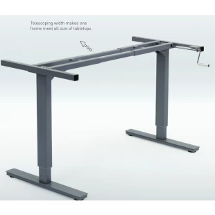 Height Adjustable Desk for Students and Office Workspace