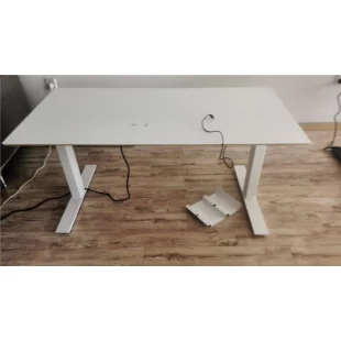 Metal desk height adjustable computer workstation ergonomics