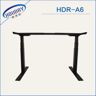 Office adjustable height stand up electric motor sit stand desk