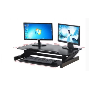 Strong and Durable Adjustable Desks /Table For Two Monitors