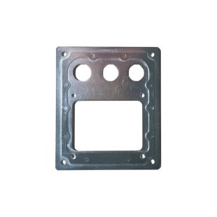 custom fabcicated sheet metal parts with laser cutting, stamping, machining