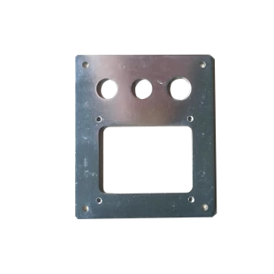 custom fabcicated sheet metal parts with laser cutting, stamping, machining