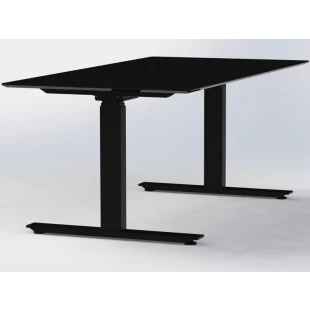 height adjustable desk from Conset this sit stand desk is electric