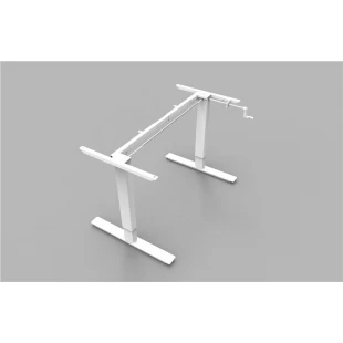 metal office desk height adjustable computer desk simple style