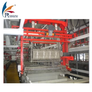 Çin yapımı çinko kaplama hattı yüksek kapasiteli Elektrapılaştırma makinesi rafı kaplama ekipmanı