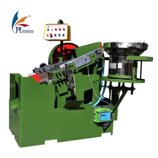 Flat die thread rolling machine for M30 screws and bolts