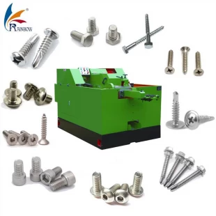 Full automatic heading machine good quality screw making machine prices with six bolts