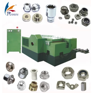 Full automatic nut former for standard nut parts