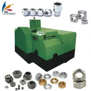 Full automatic nut former for standard nut parts